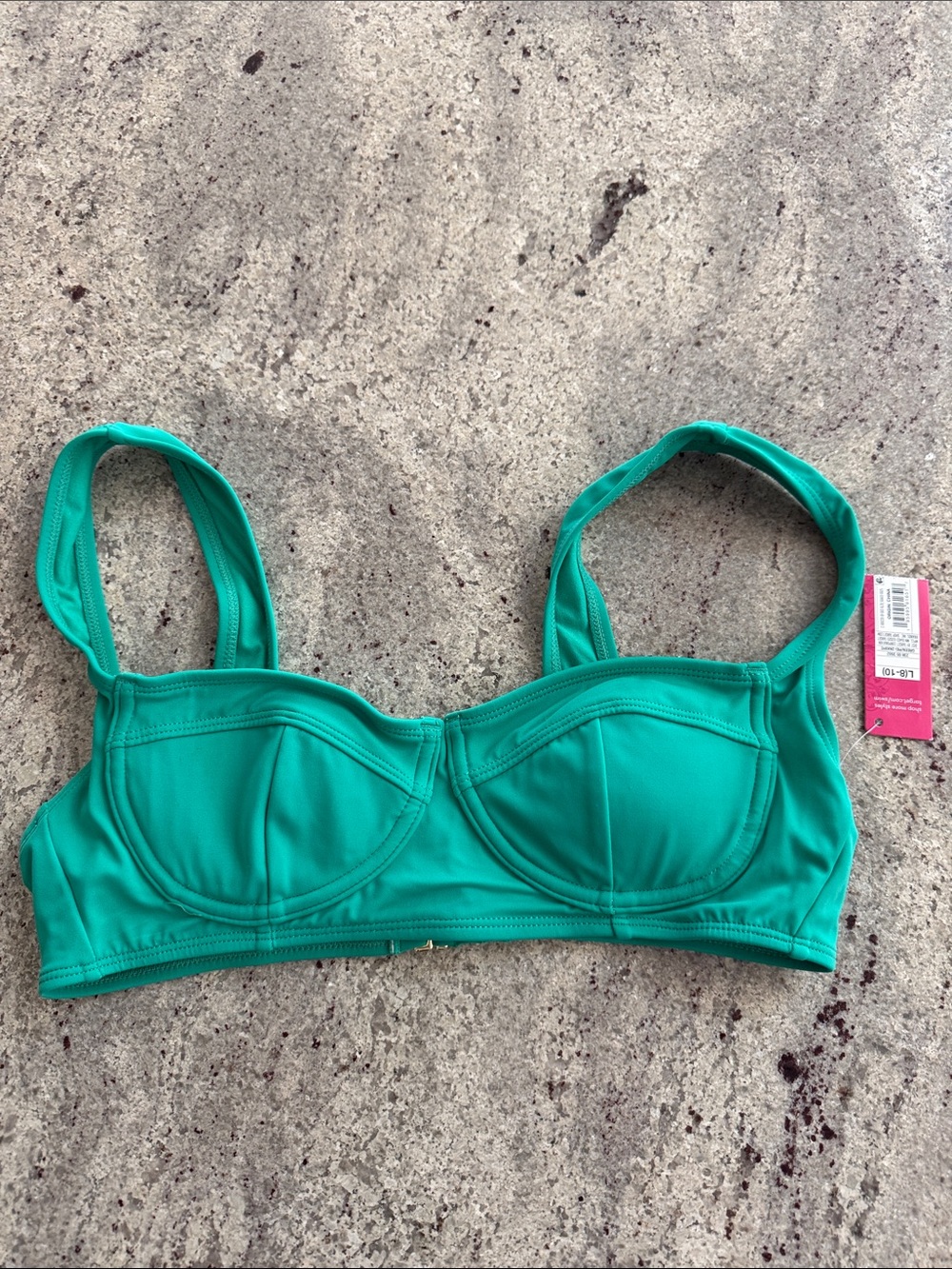 Xhilaration Green Underwire Bikini Top